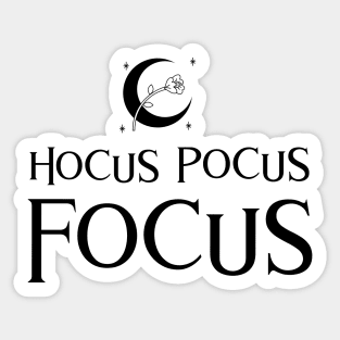 Hocus Pocus Focus! Sticker